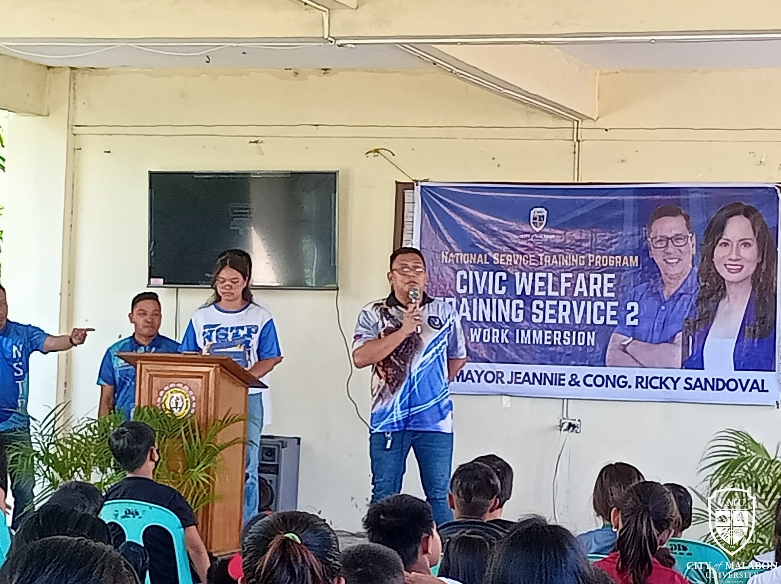 CMU NSTP-CWTS conducted a community immersion program in Brgy. Dampalit ...